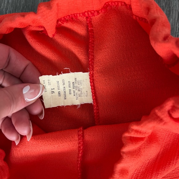 Vintage Coral Pants - Picture 2 of 2